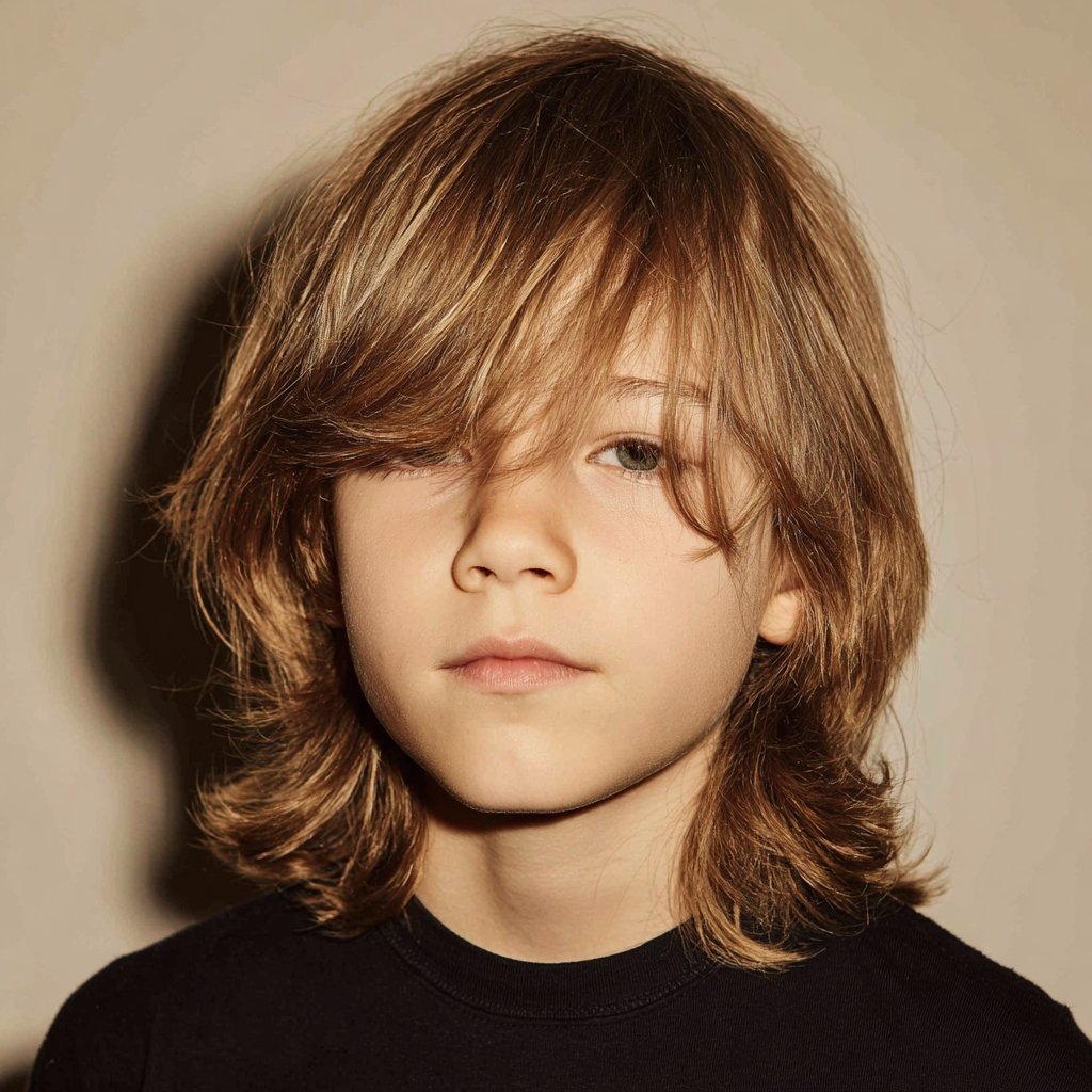 boys long hair