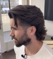 classic mullet haircut