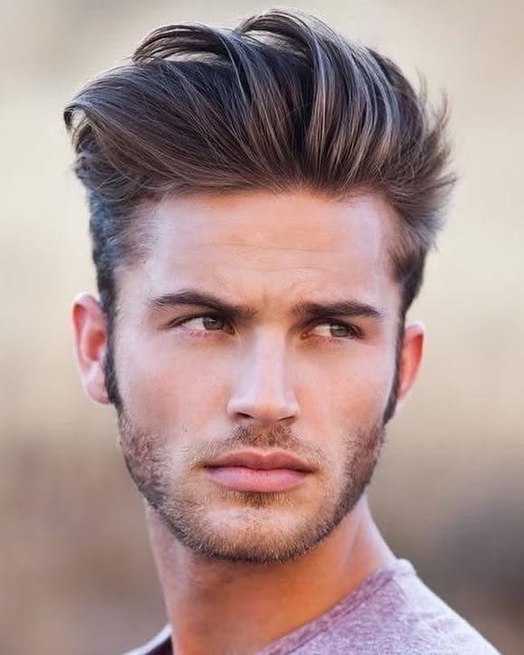high volume quiff