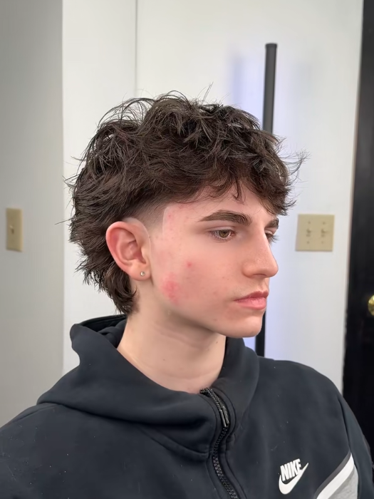 blowout mullet
