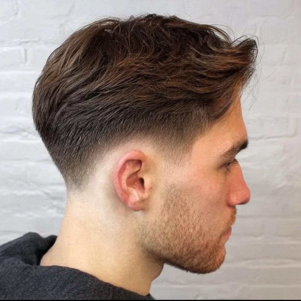 tapered hair sides