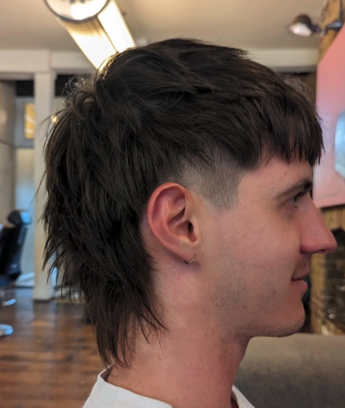 undercut mullet haircut