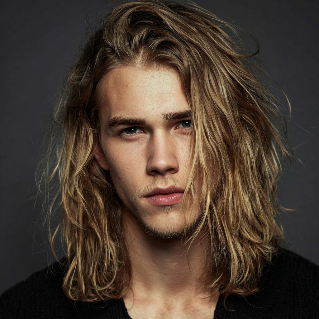 long surfer hair
