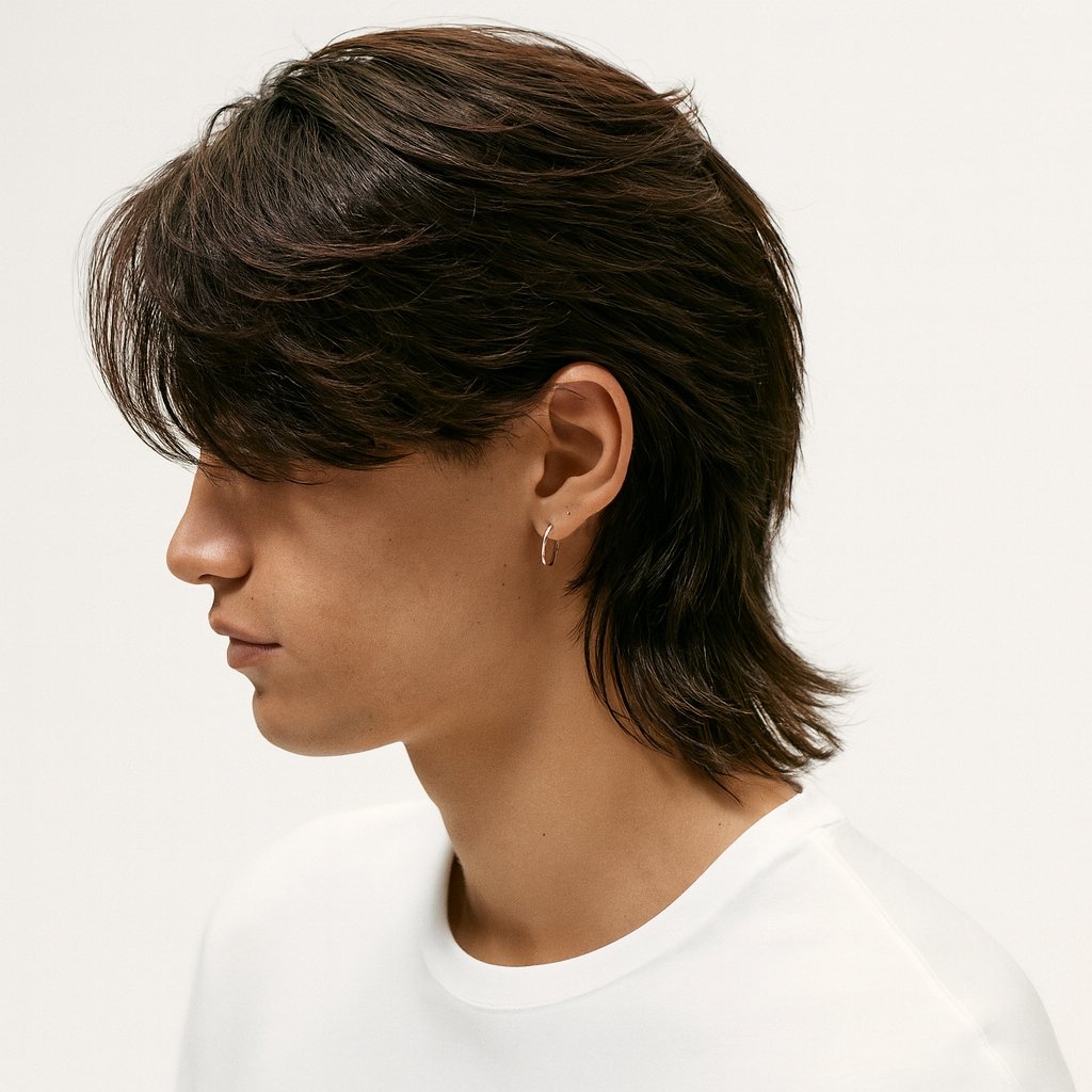 wolf cut - men's haircuts