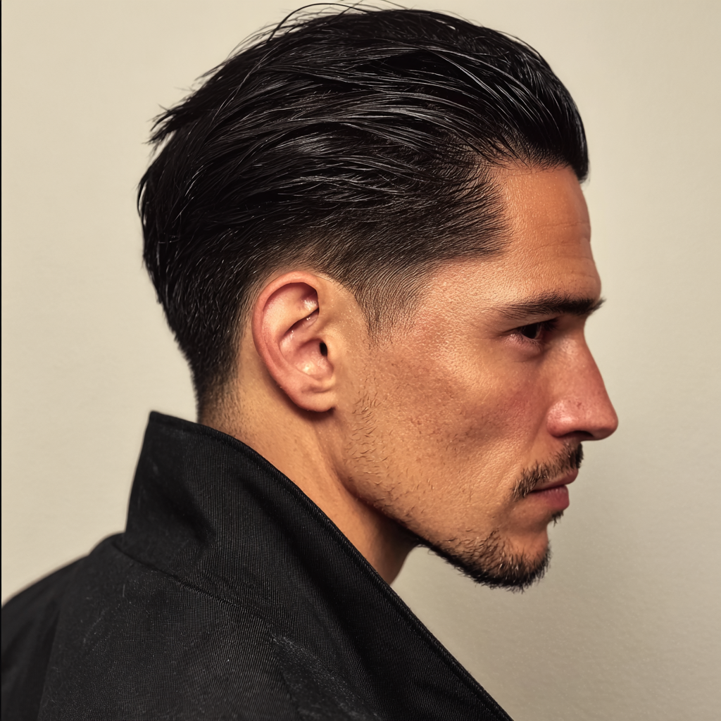 slick back mens haircuts