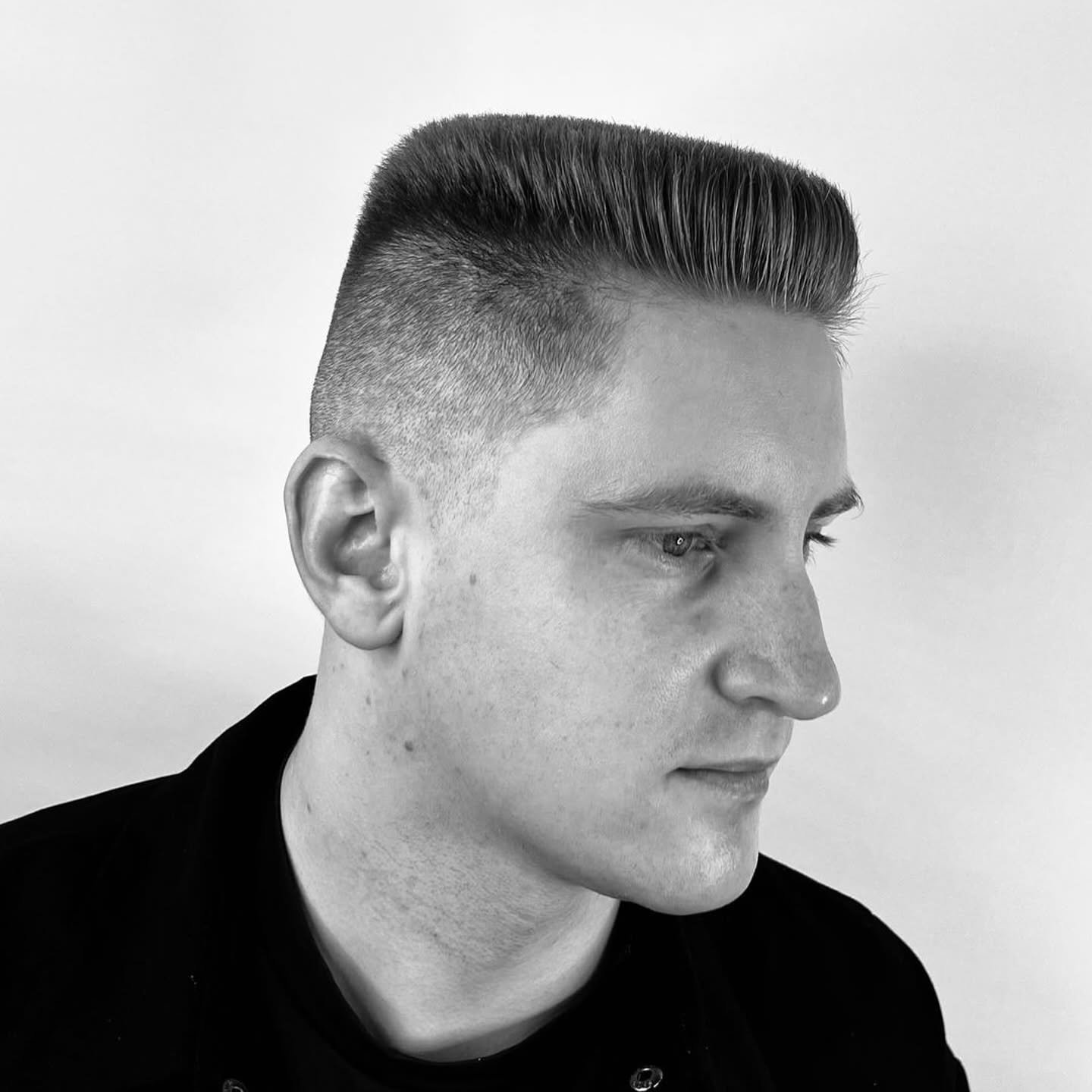 flat top mens hairstyle