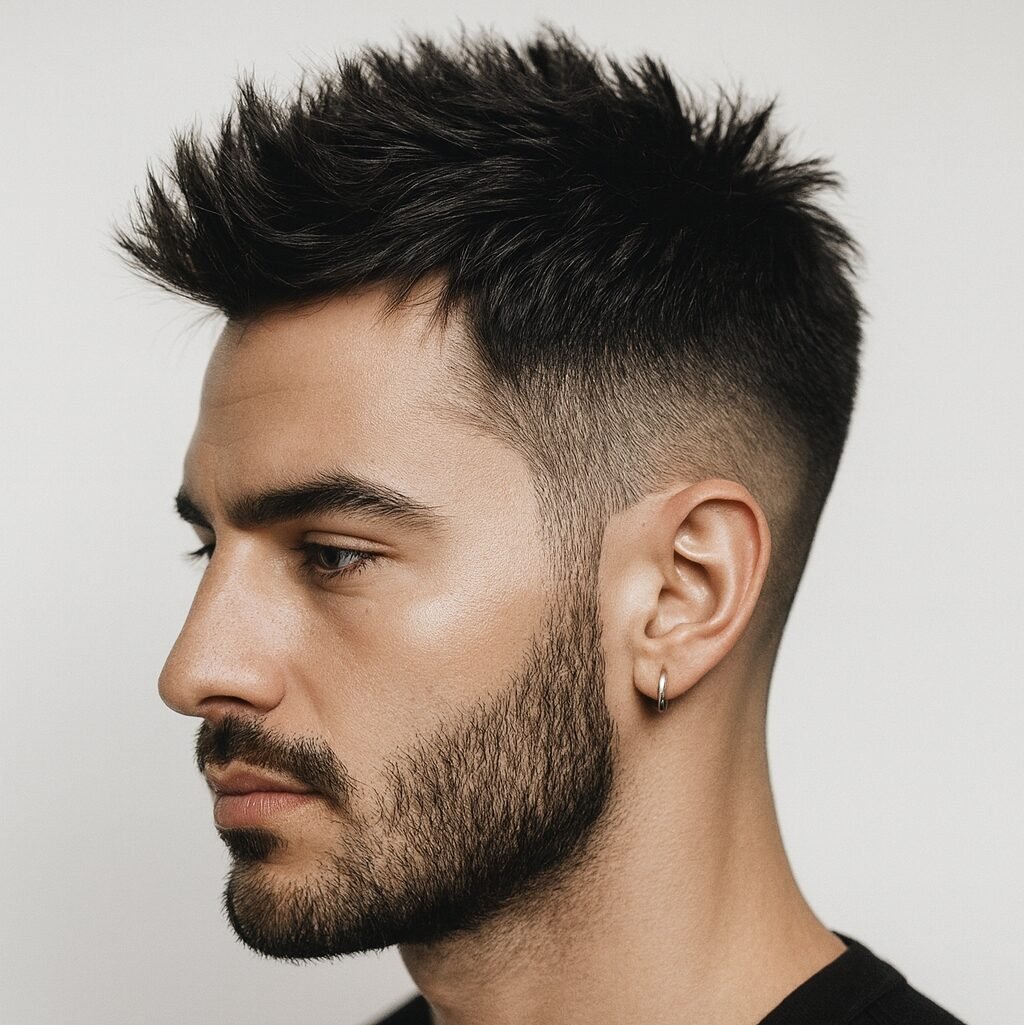 faux hawk men's haircuts