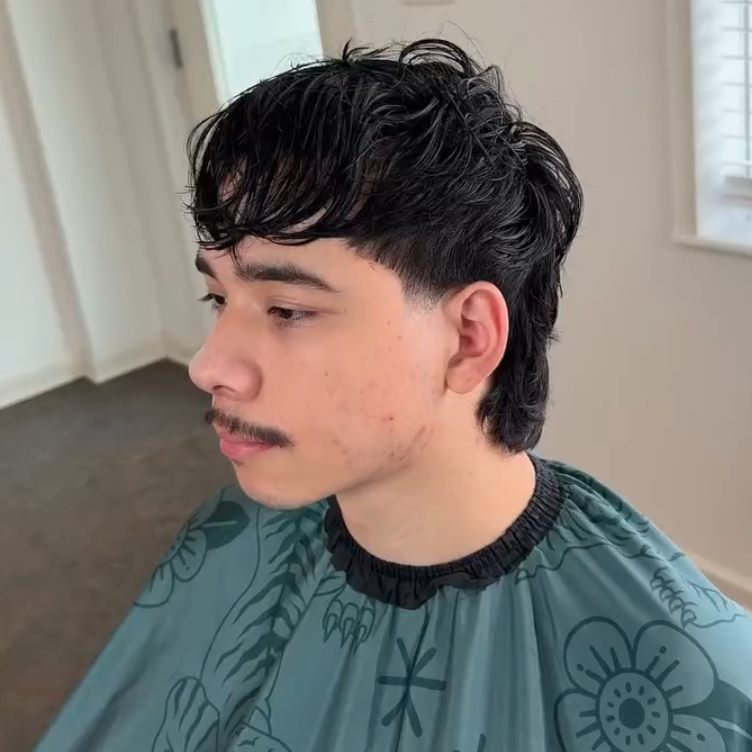 modern mullet haircut