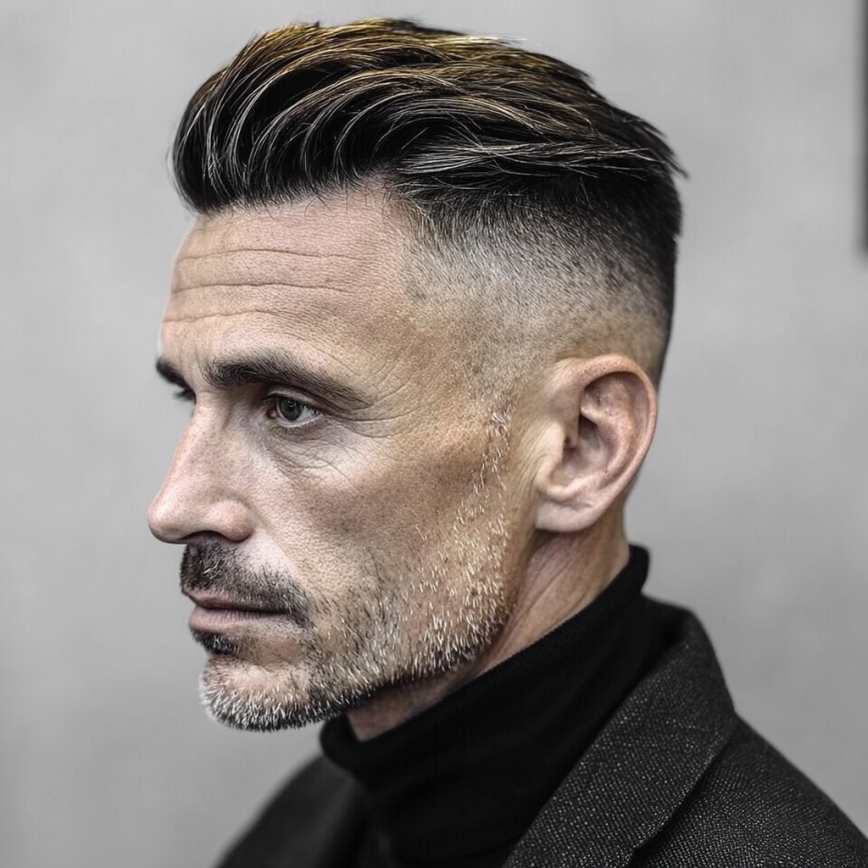 slick back undercut hairstyle