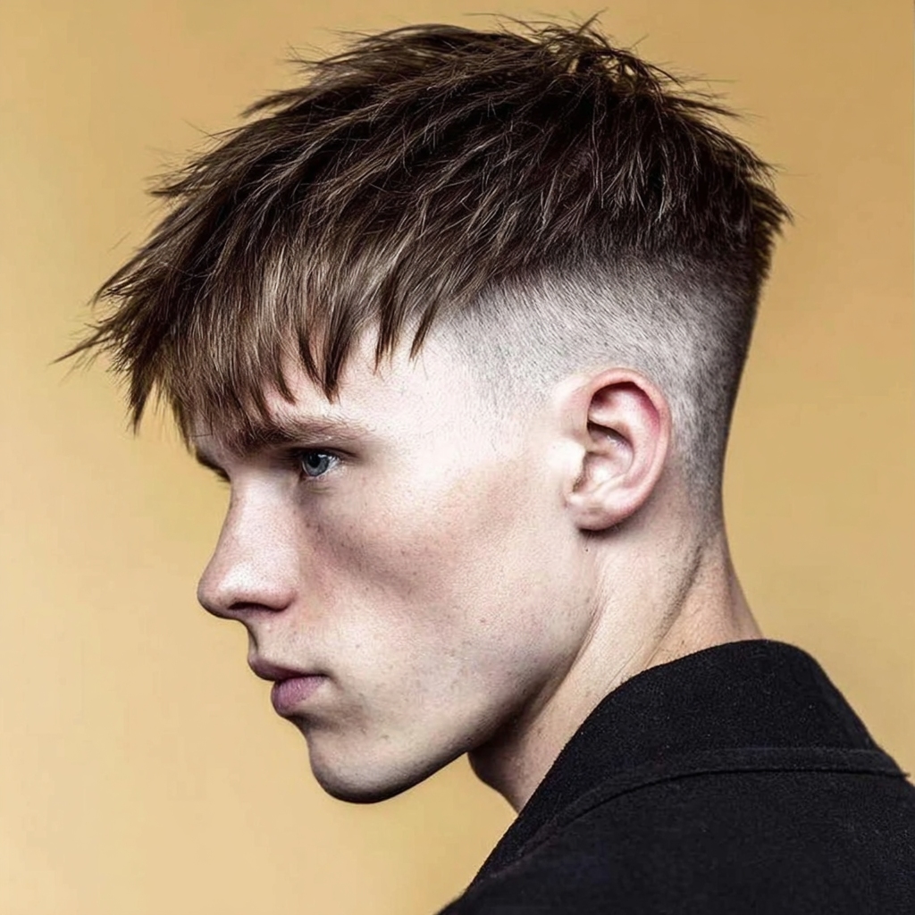 undercut with angular fringe