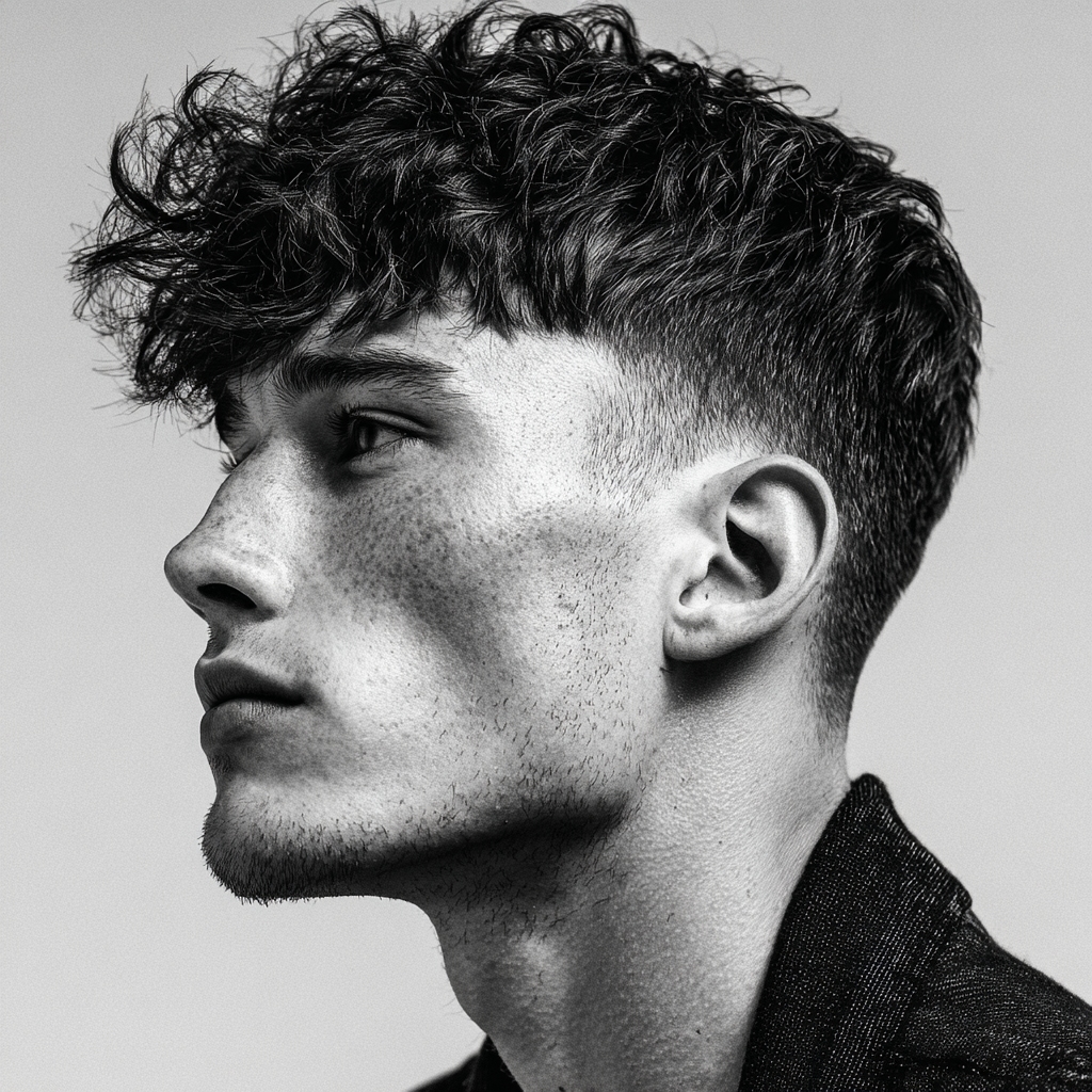 textured fringe haircut