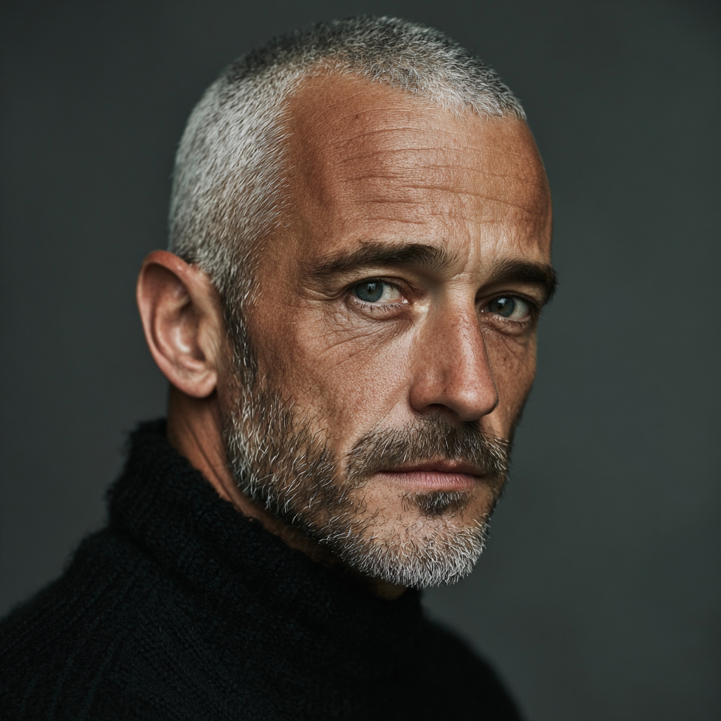 Buzz Cut for Men Over 50