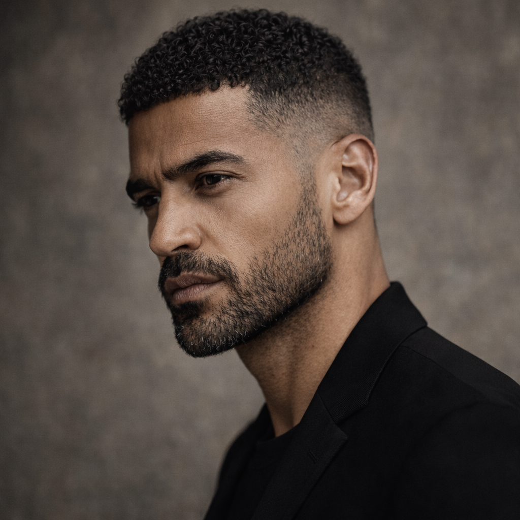 curly short fringe haircut