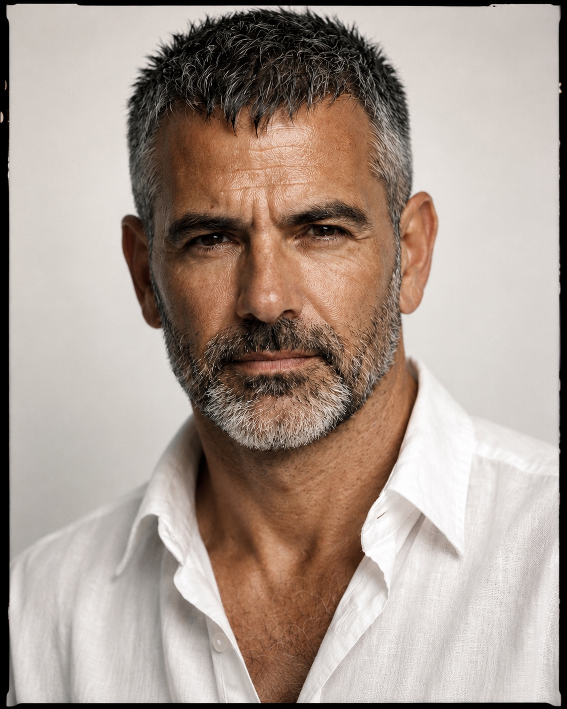 Receding Hairline Haircuts for Men Over 50