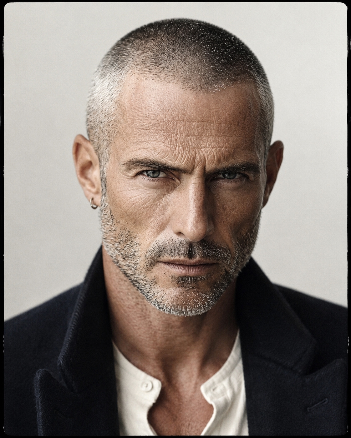 Receding Hairline Haircuts for Men Over 50