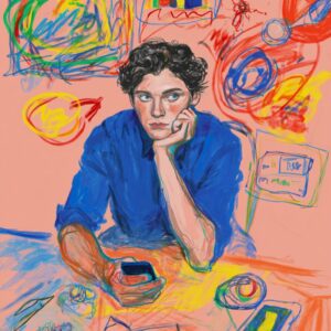 the performative man illustration