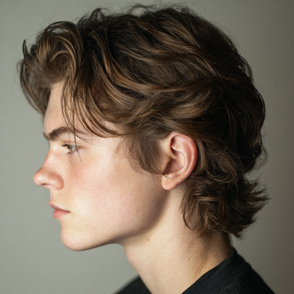 hair for teenager - the flow cut