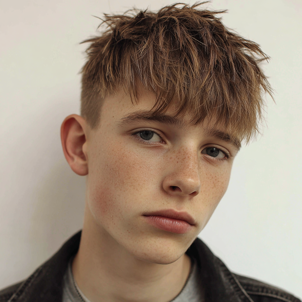hairstyles for teenage guys with short hair