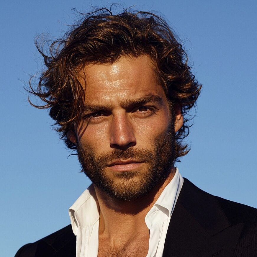 messy flow haircut tousled