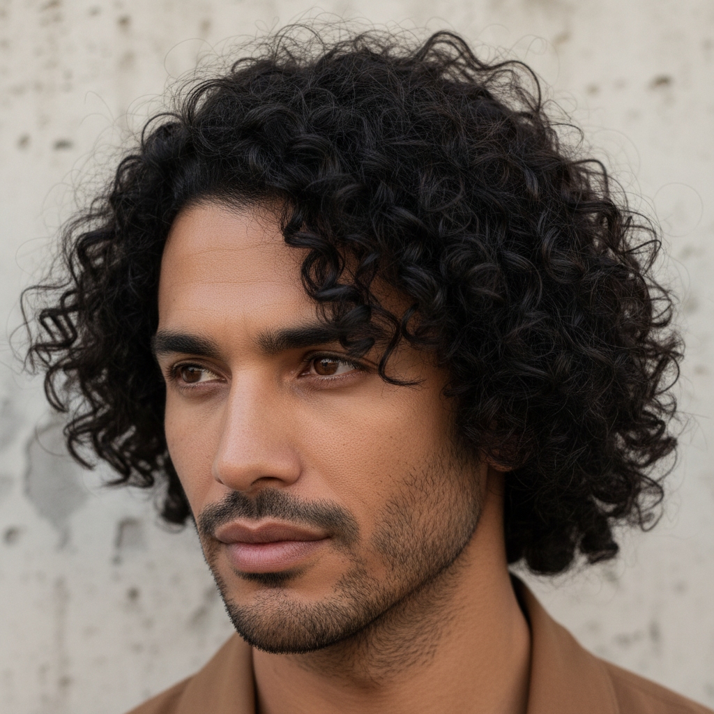 flow perm haircut curly