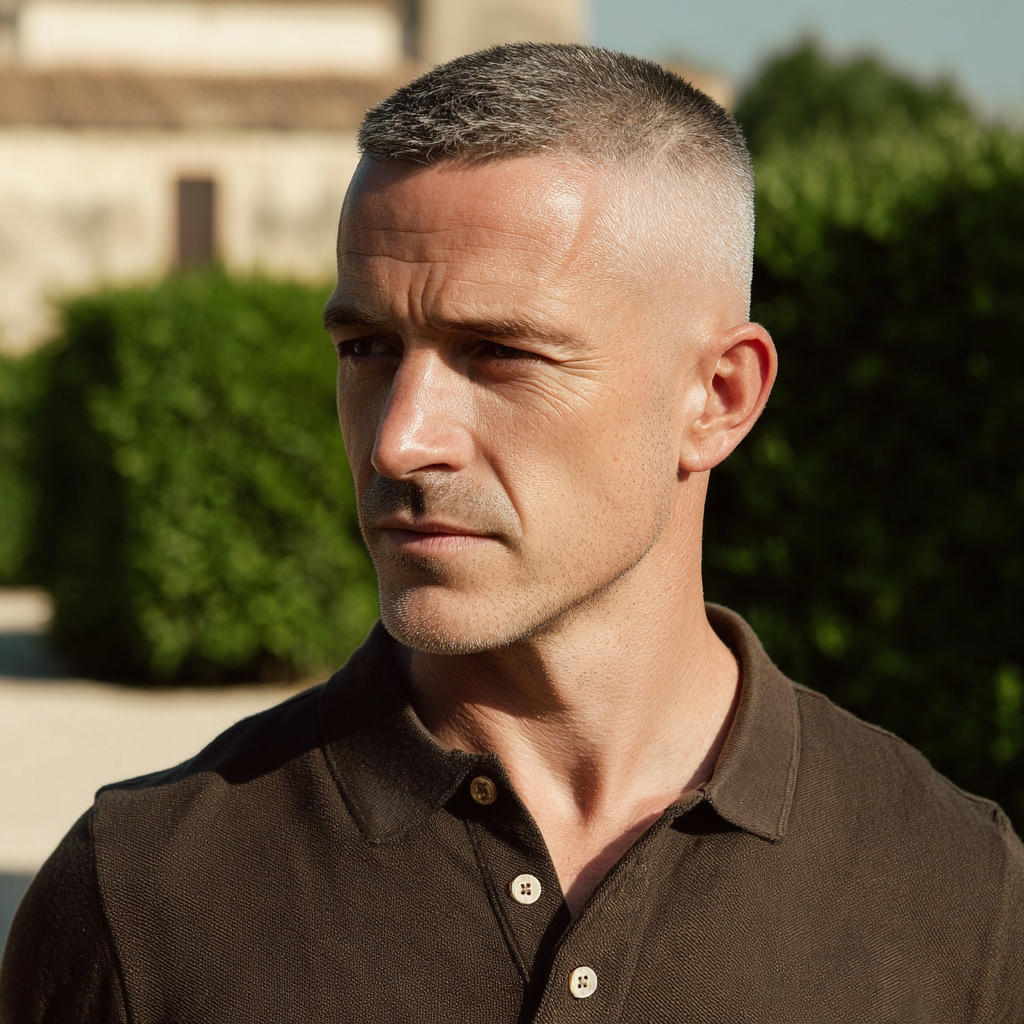 cortes de pelo para hombre: corte militar