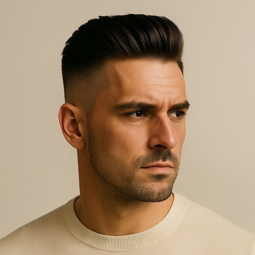 tapered pulled front