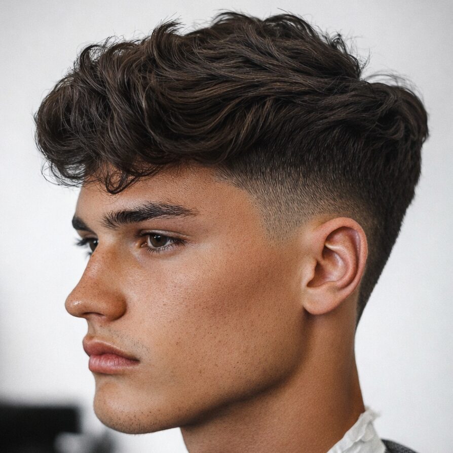 corte degradado bajo para hombre