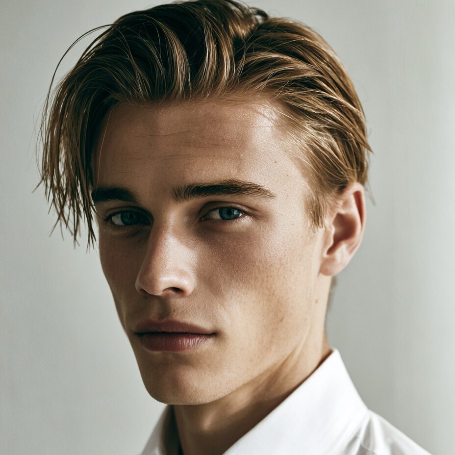 Straight Hair Haircuts for Guys
