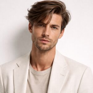 side swept hairstyles for men