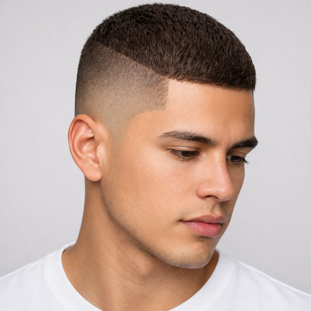 disconnected buzz cut