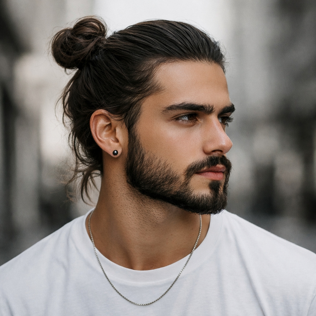 moño masculino o man bun