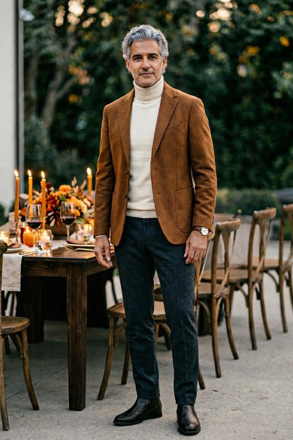 dinner outfits for men over 50