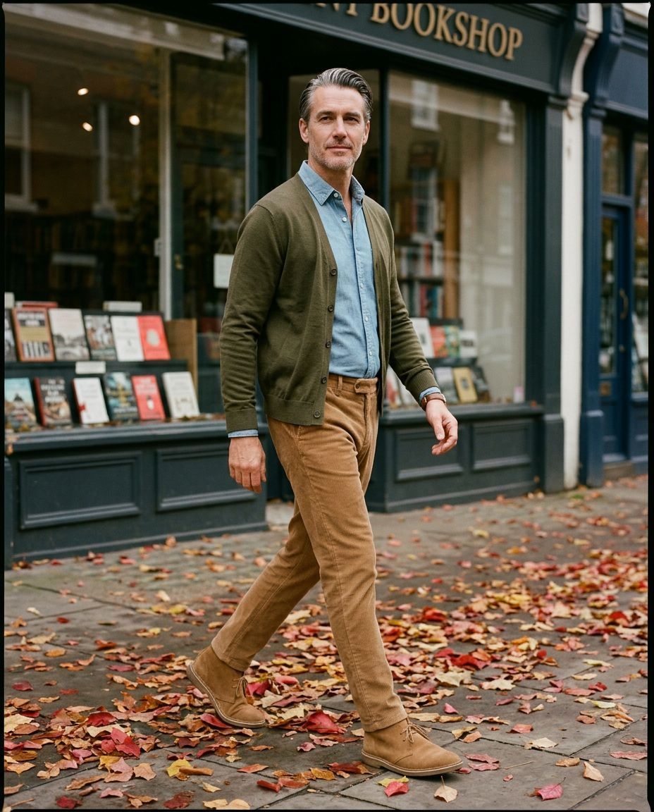 classic corduroy look for men