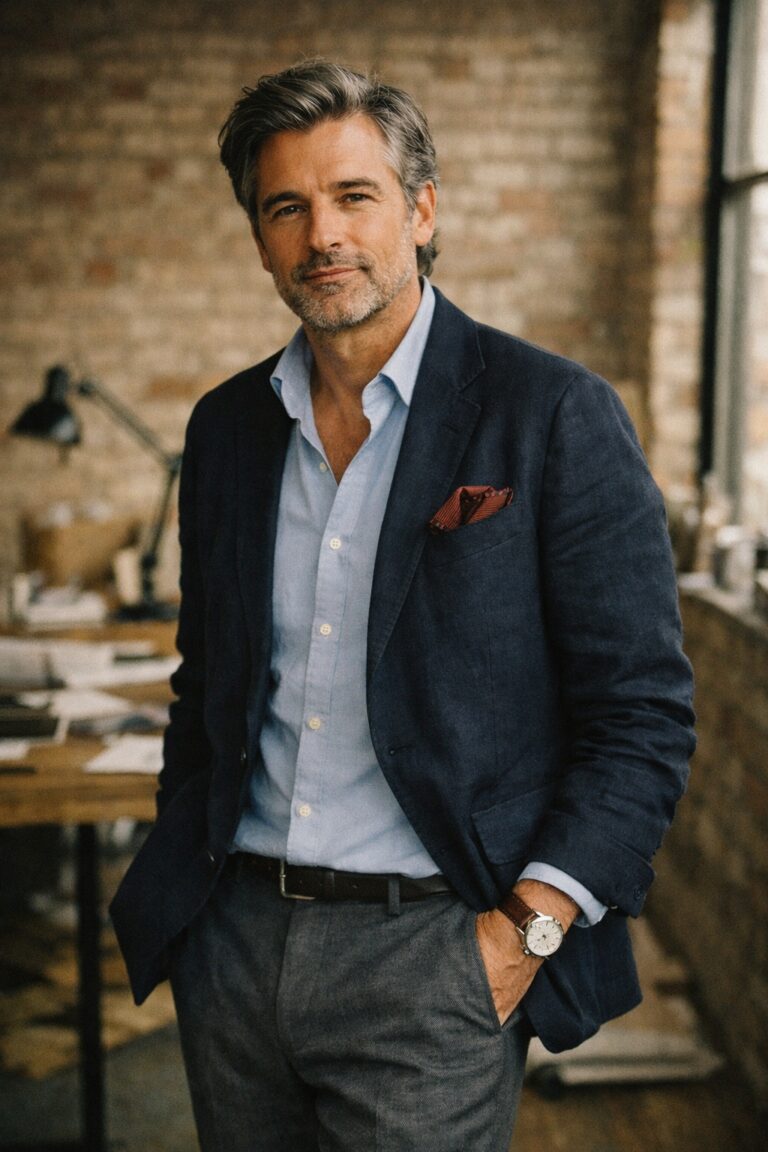 Outfits for Men Over 50: A Curated Selection of 44 Stylish Looks That Actually Work