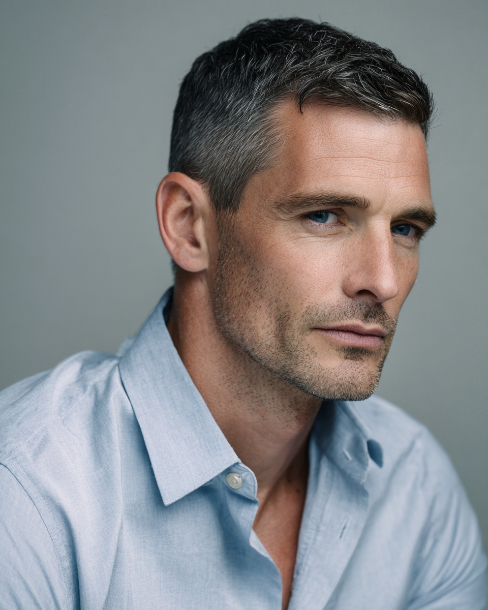 Receding Hairline Haircuts for Men