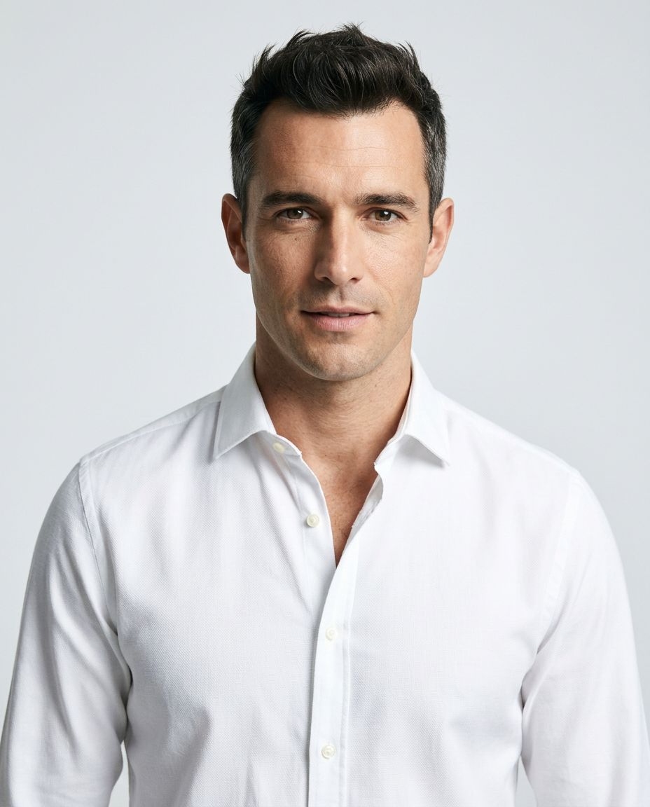 short quiff haircuts for men with a receding hairline