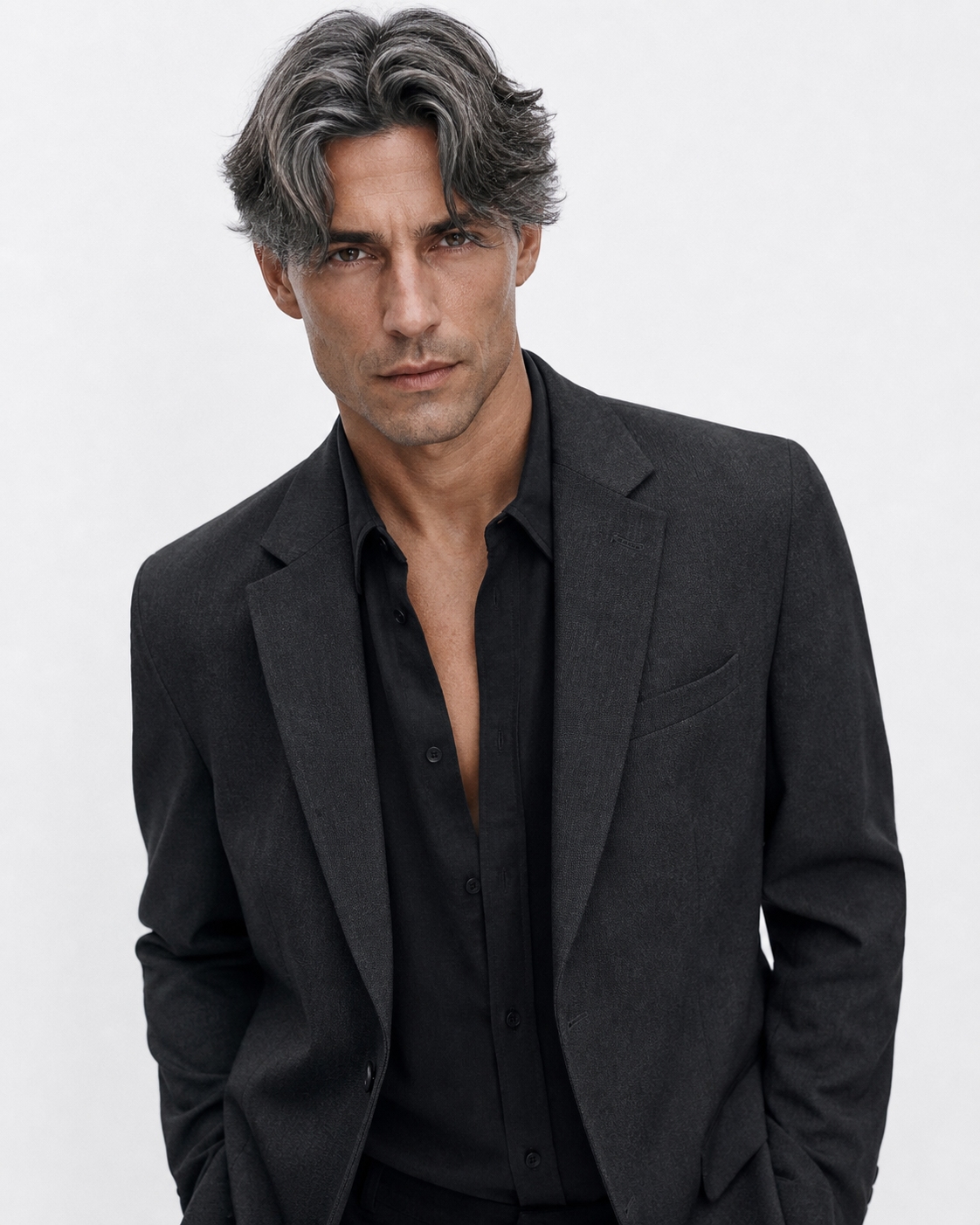 middle part haircut ideas for men