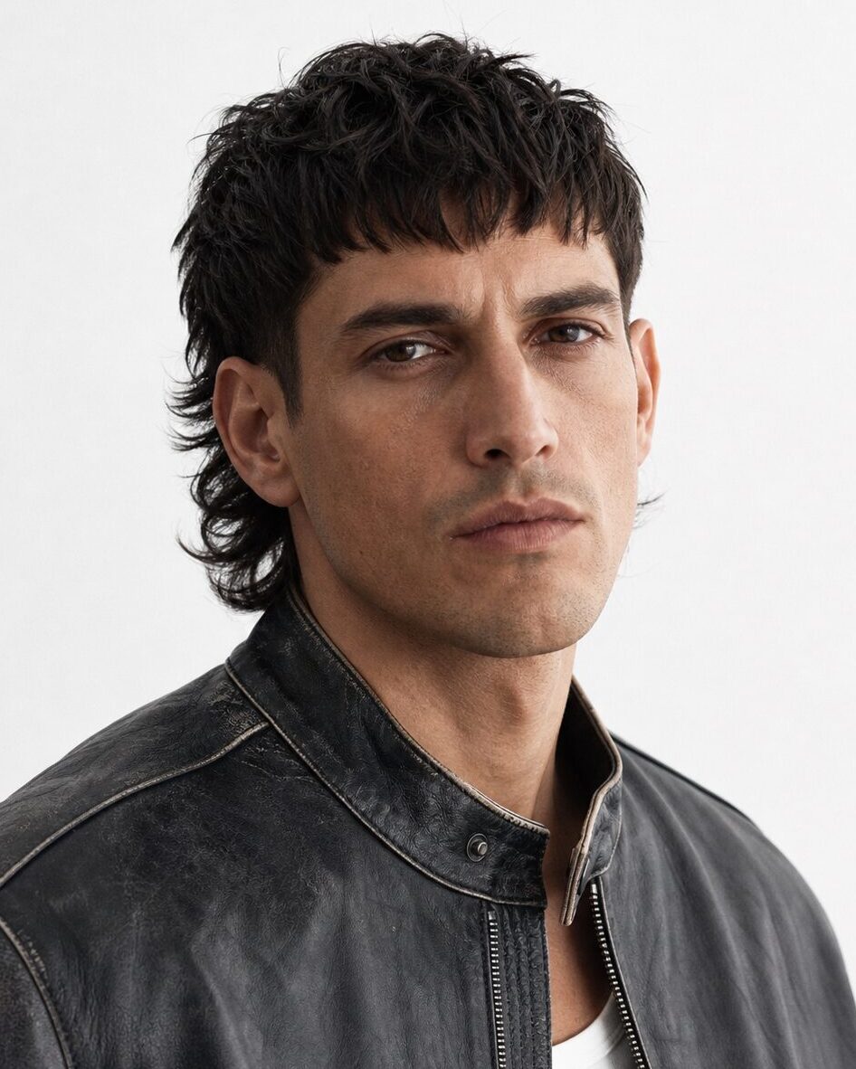 modern mullet haircut