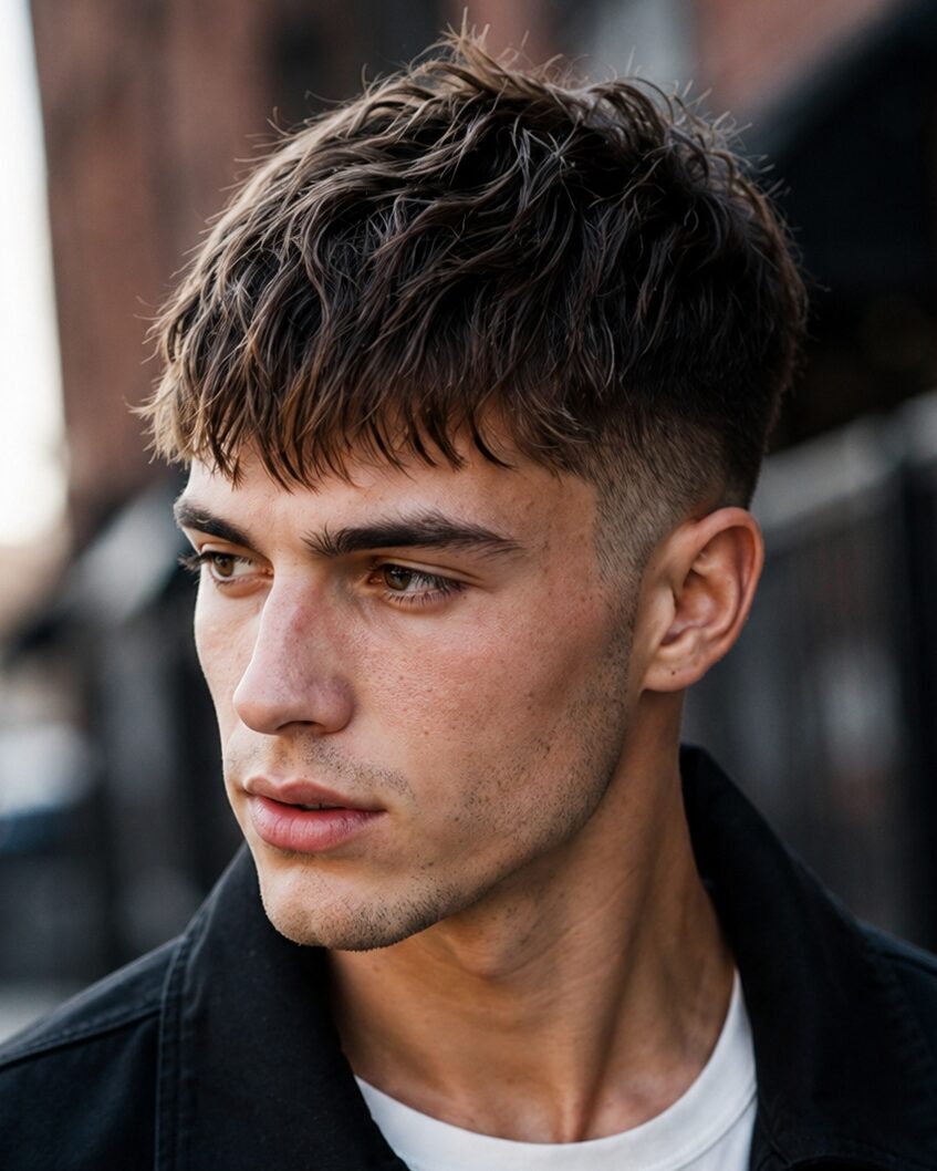 long textured fringe
