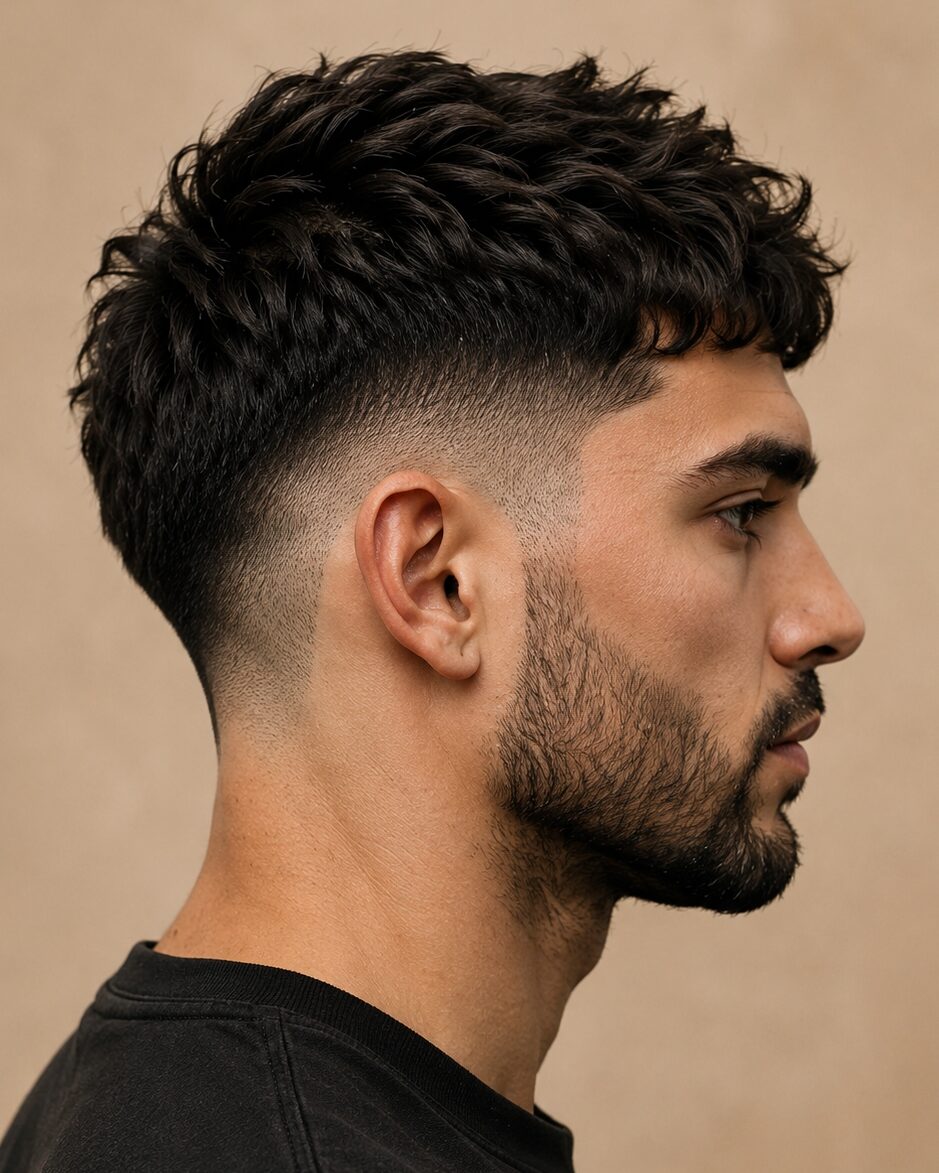 drop fade haircut