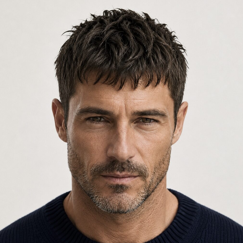 textured crop haircut