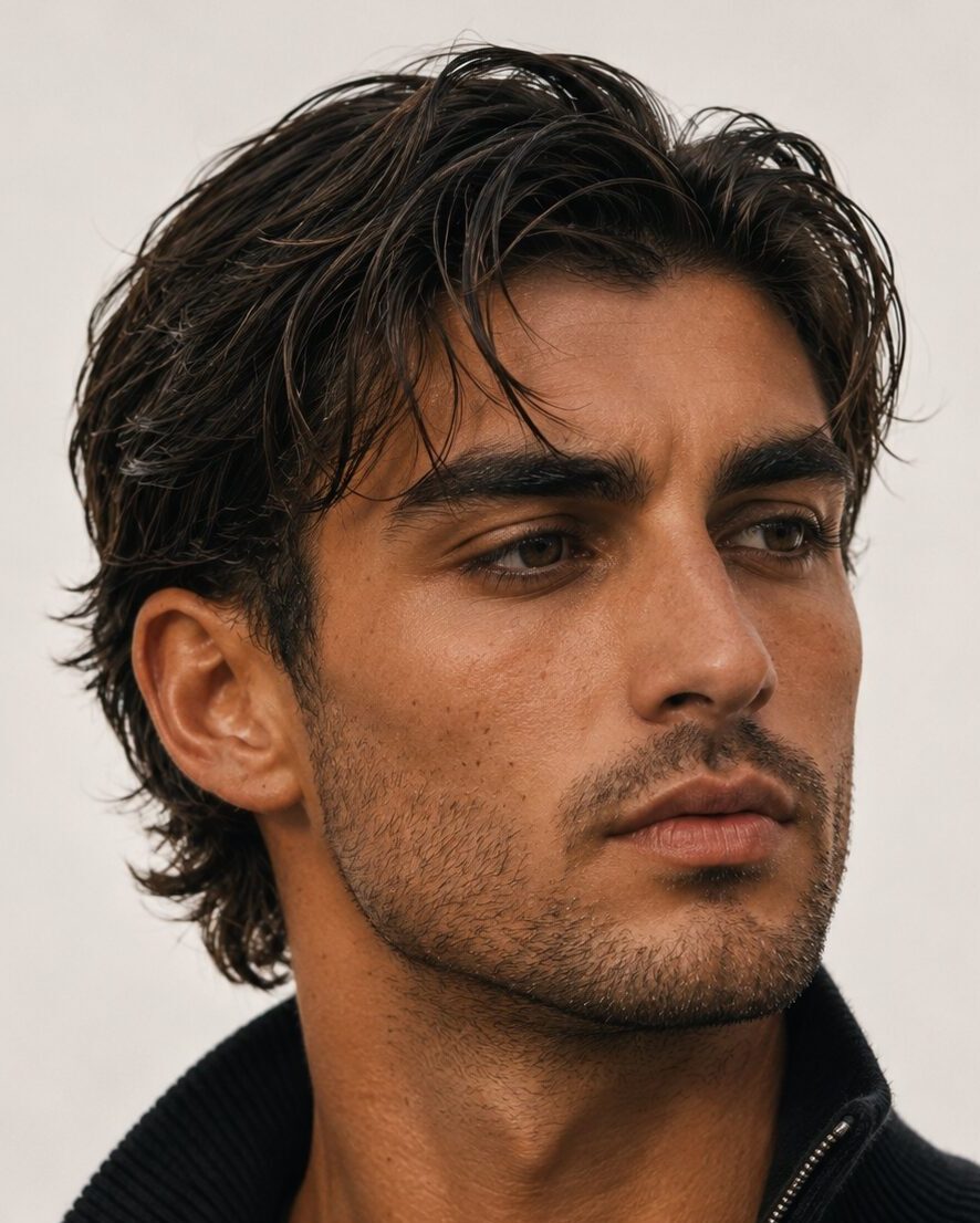 flow haircut for men